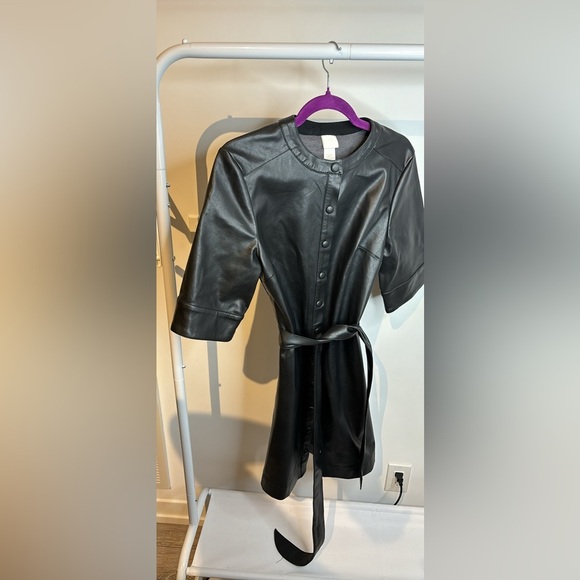 Almost New H&M Faux Leather Dress size s – Perfect Condition! - Picture 9 of 13